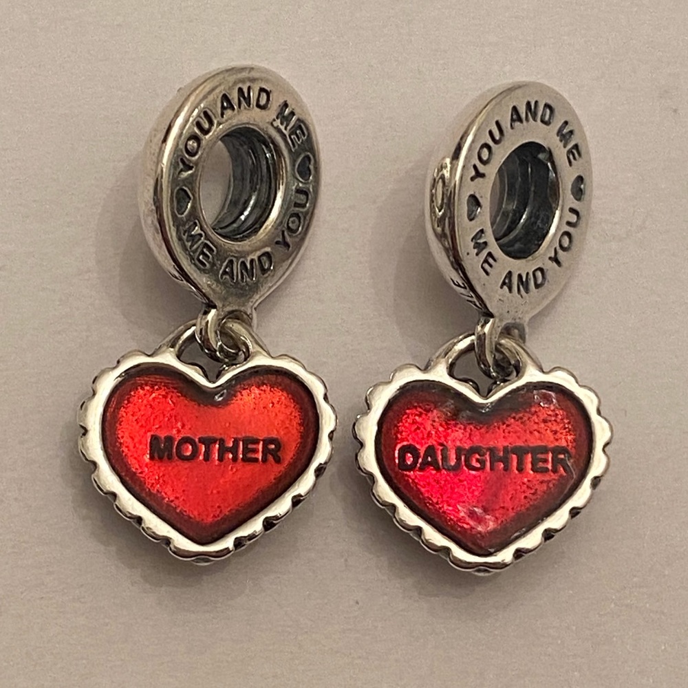 Pandora Mother/Daughter Charm Set